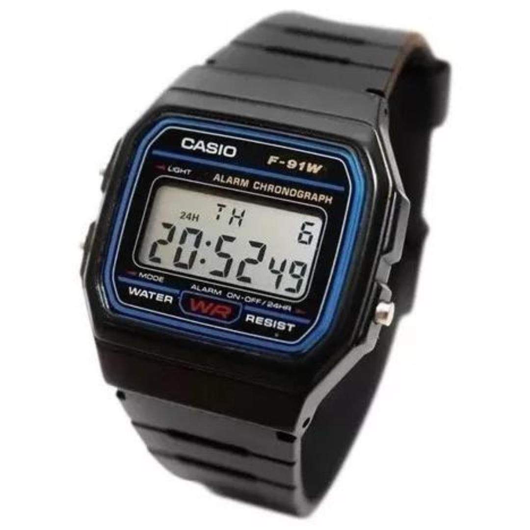 Reloj Casio Unisex F91w Original con garantía 4