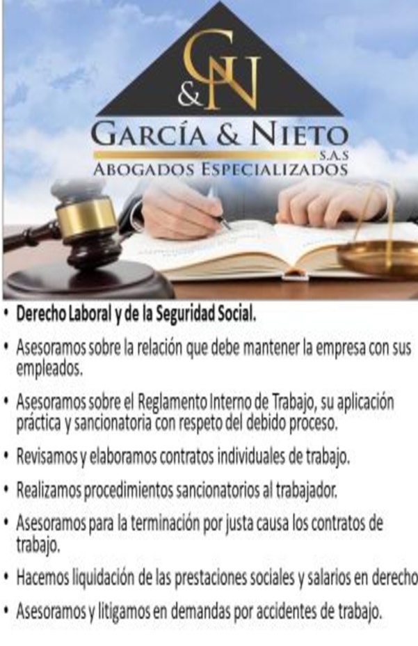 García y Nieto s.a.s. ABOGADOS ESPECIALIZADOS 