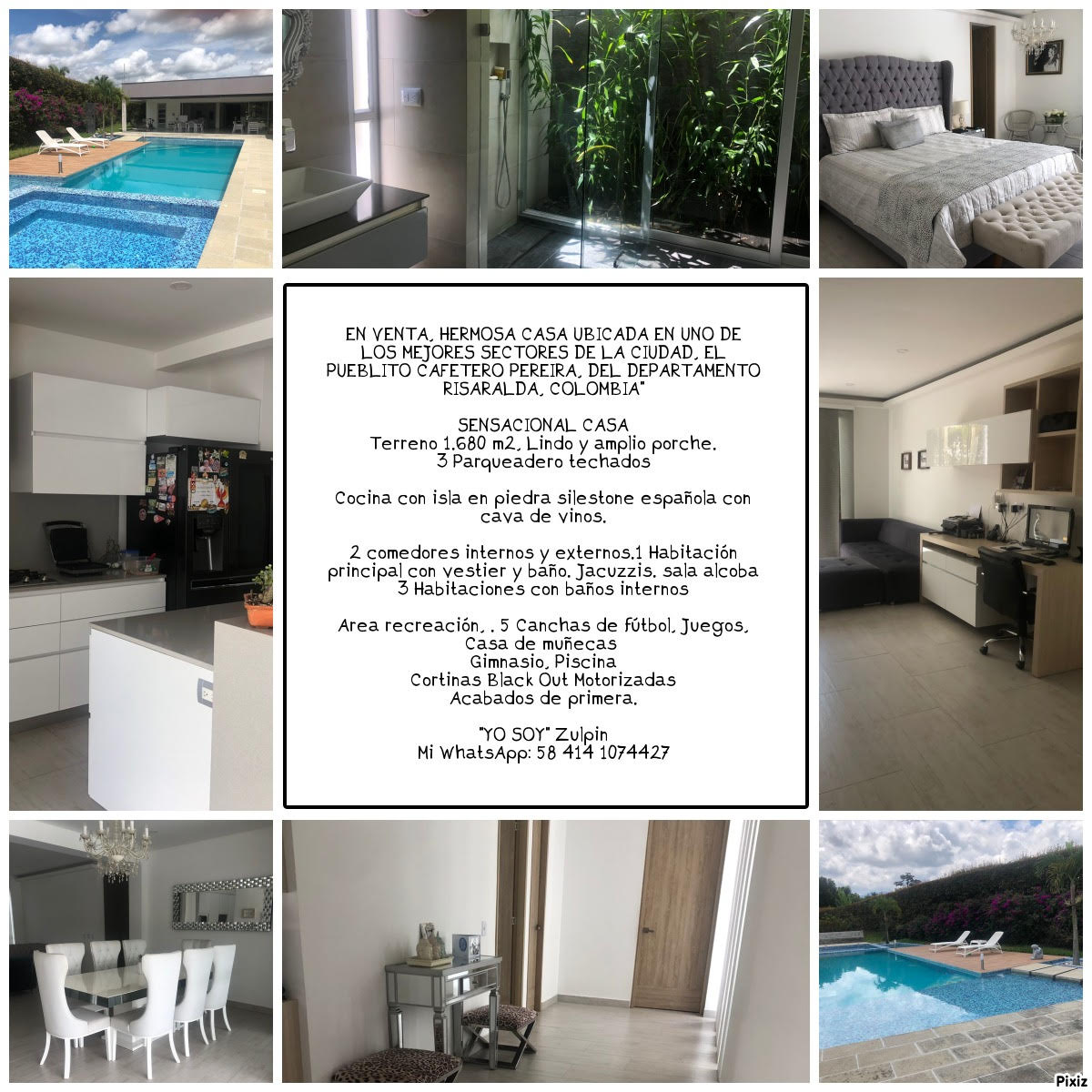 EN VENTA HERMOSA CASA EN PEREIRA COLOMBIA