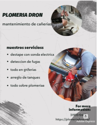 plomeros en todo bogota 3193512613 plomeria dron  2