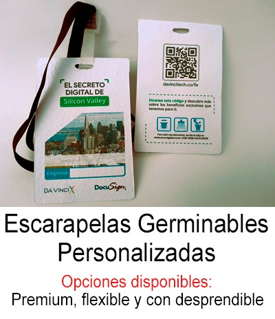 Escarapela con Desprendible Germinable 3